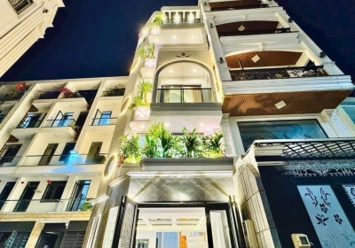 BÁN NHÀ GẦN SÂN BAY - TRUNG TÂM GÒ VẤP - NGUYỄN THÁI SƠN - 5TẦNG 4PN THANG MÁY XỊN